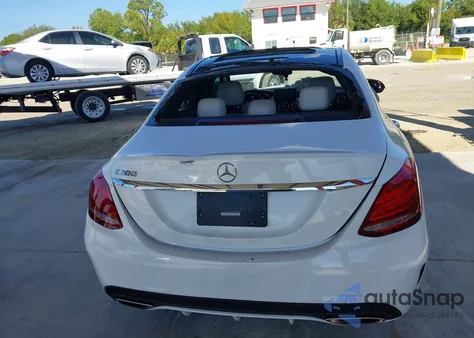 2017 Mercedes-Benz C 300 Sport из США, поврежденный, VIN 55SWF4JB3HU179548